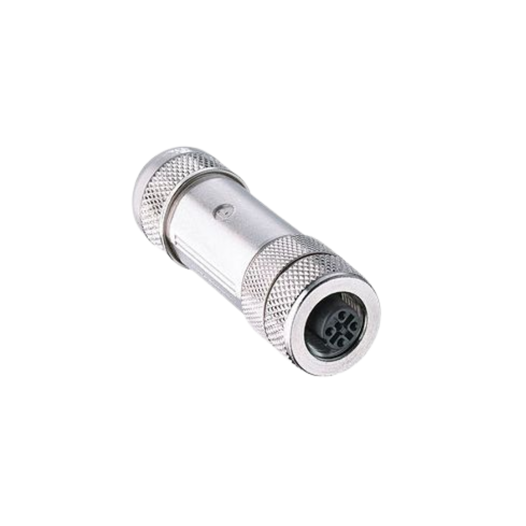 M12 Field attachable D-coded EMC female